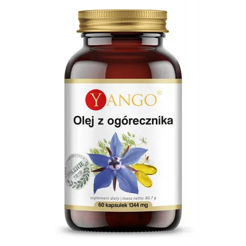YANGO Olej z ogórecznika (60 kap)