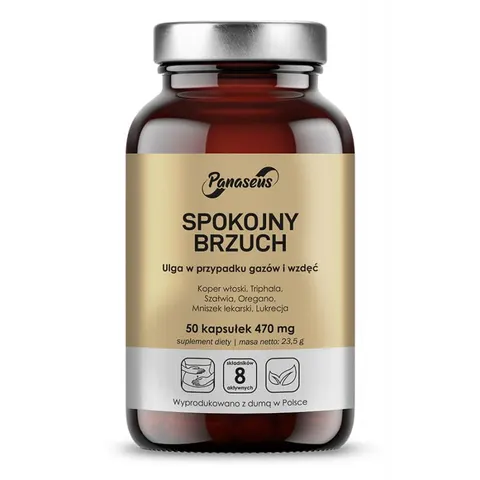YANGO Panaseus Spokojny brzuch (50 kap)
