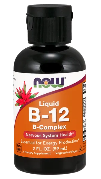 Now Foods Witamina B12 Complex B-12 (59 ml krople)