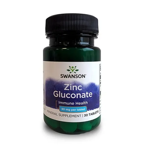Swanson Cynk (glukonian) 30mg - (30 tab)