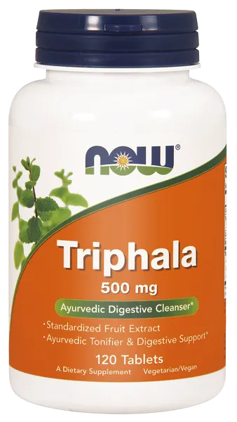 Now Foods Triphala 500 mg – (120 tab)