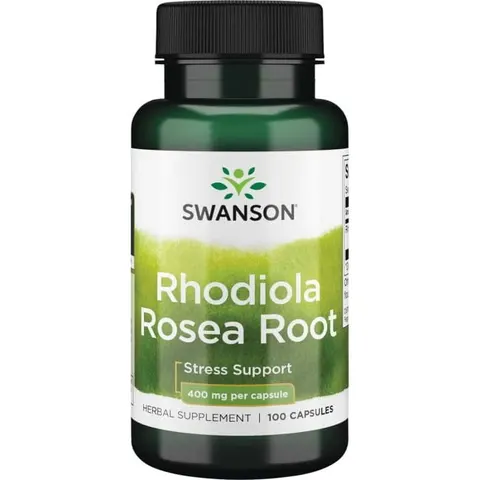 Swanson rhodiola rodiola rosea root 400mg 100 caps.