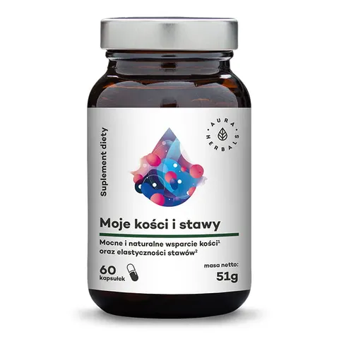 Aura Herbals Moje Kości i Stawy - Mocne Wsparcie (60 kap)
