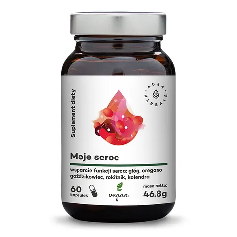 Aura Herbals Moje Serce - Wsparcie Funkcji Serca (60kap)