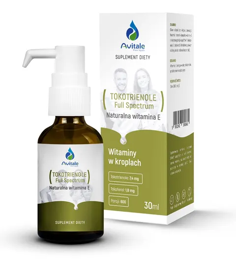 Avitale Tokotrienole Full Spectrum Naturalna witamina E (30ml)