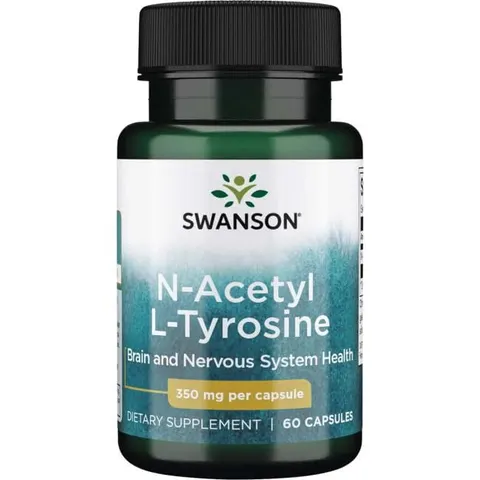 Swanson N-Acetyl L-Tyrozyna 350mg (60 kap)