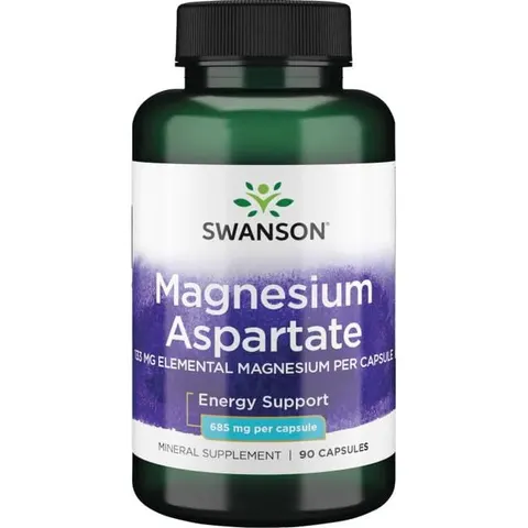 Swanson Magnesium Aspartate - Asparaginian magnezu 685 mg (90kap)