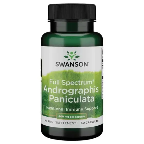Swanson Full Spectrum Andrographis Paniculata 400mg (60kap)