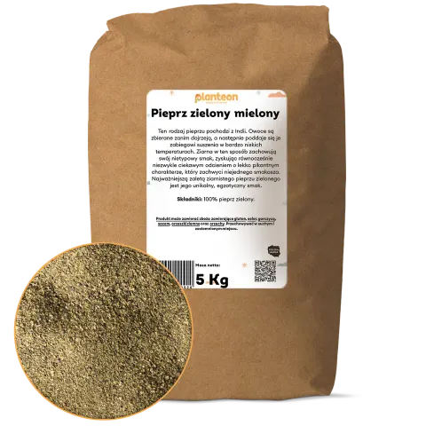 Pieprz zielony mielony 5kg