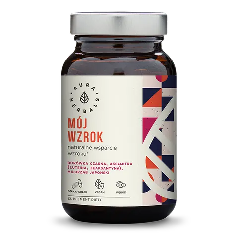 Aura herbals mój wzrok - naturalne wsparcie wzroku 60 caps.