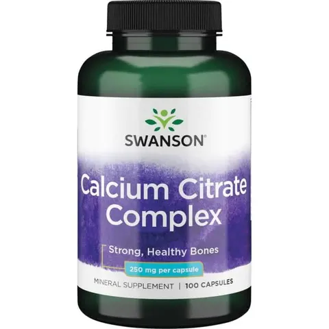 Swanson Calcium Citrate Complex Cytrynian wapnia (100kap)