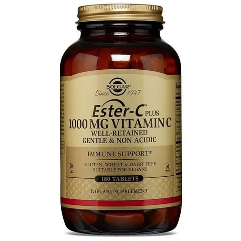 Solgar Ester C Plus 1000 mg Witaminy C (180 tab)
