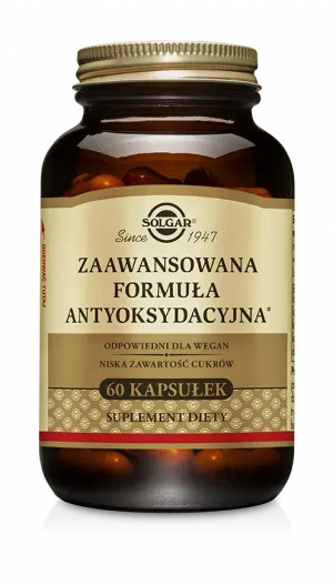 Solgar Zaawansowana Formuła Antyoksydacyjna (60kap)