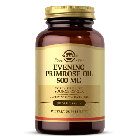 Solgar Evening Primrose Oil - olej z wiesiołka 500 mg (90kap)