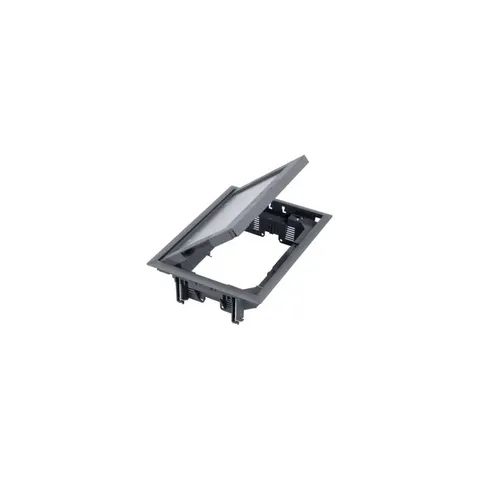 Puszka podłogowa CONNECT 8x K45 lub 4x SIMON500, z pokrywą 5mm
