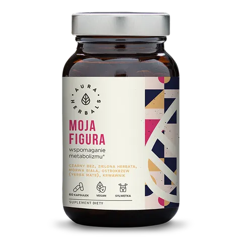 AURA HERBALS Moja Figura - Wspomaganie Metabolizmu (60 kaps.)