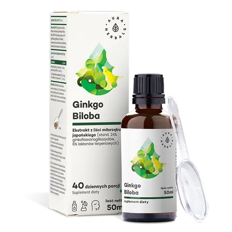 Aura Herbals Ginkgo Biloba ekstrakt 45 mg (50 ml)