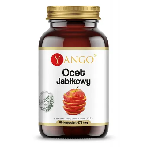 YANGO Ocet jabłkowy 475 mg (90 kap)
