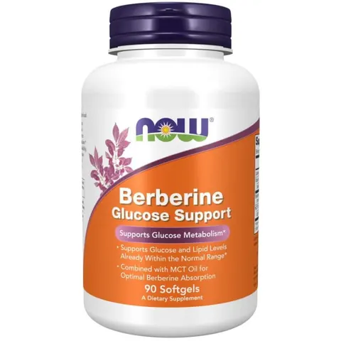 Now Foods Berberine Glucose Support (90 kap)