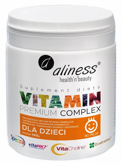 Aliness Premium Witamina Vitamin Complex dla dzieci (120g)
