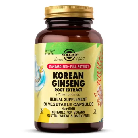 Solgar Korean Ginseng (60kaps)