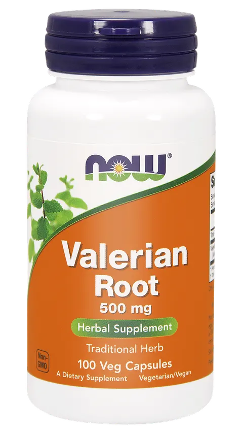 Now Foods Valerian Root Waleriana 500 mg (100 kap)