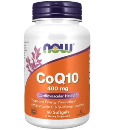 Now Foods Koenzym CoQ10 400 mg (60 kap)