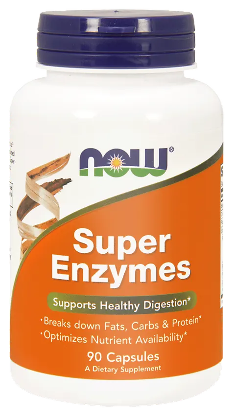 Now foods super enzymes 90 caps.