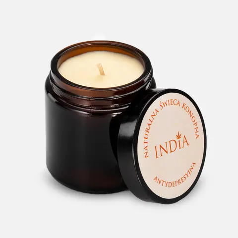 India Świeca konopna antydepresyjna (90g)