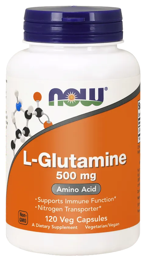 NOW FOODS L-Glutamine 500 mg (120 kaps.)
