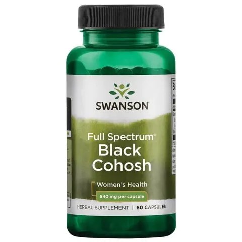 Swanson Full Spectrum Black Cohosh 540 mg (60 kap)