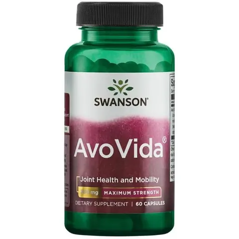 Swanson AvoVida - Maksymalna siła 300mg (60kap)