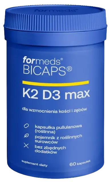Formeds - Bicaps K2 + D3 MAX - 60 kapsułek