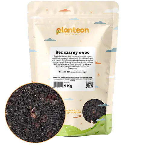 Bez czarny owoc 1kg