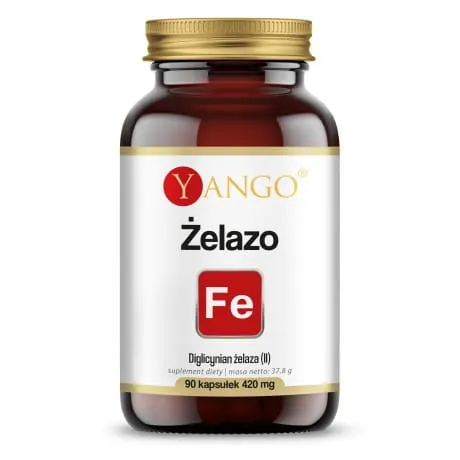 YANGO Żelazo - Diglicynian żelaza ( 90 kap)
