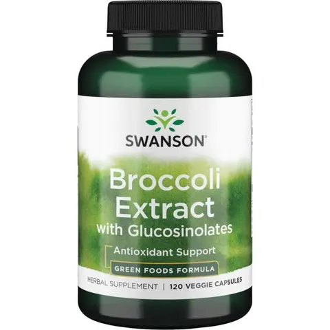 Swanson Broccoli Extract with Glucosinolates ekstrakt z brokułów z glukozynolanami(120kap)