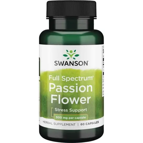 Swanson FS Passion Flower 500mg (60kap)