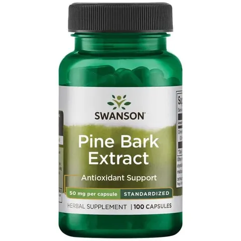 Swanson Pine Bark Extract 50mg (100kap)(data do 30.11.2026)