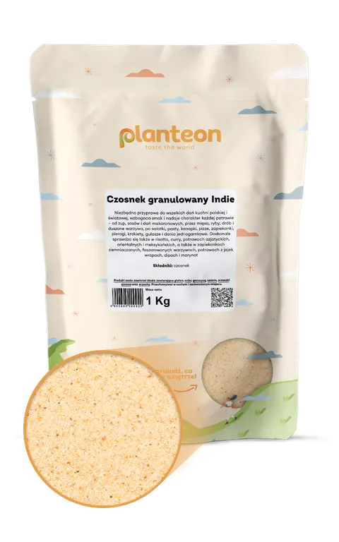 Czosnek granulowany Indie 1kg