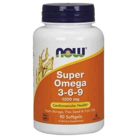 Super Omega 369 90 kapsułek NOW FOODS