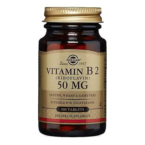 Solgar Witamina B2 (Ryboflawina ) 100mg(100tab)
