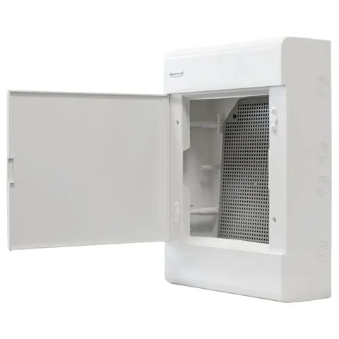 Rozdzielnica natynkowa, multimedialna, biała, ip40 SRn-24/bm