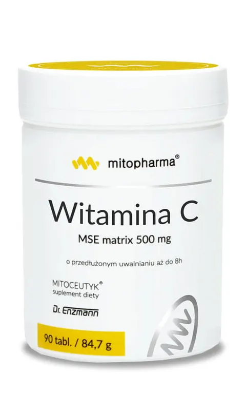 Mitopharma Witamina C MSE Matrix 500mg Dr Enzmann (90 tab)