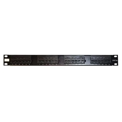 Patch Panel 19" RJ45 (24 portowy Cat5e)