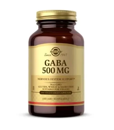 Solgar Gaba 500mg (100 kap)