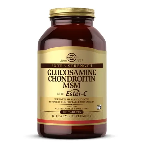 Solgar Glucosamine Chondroitin MSM Ester-C - (180 tab)