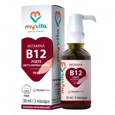 MyVita Witamina B12 Metylokobalamina krople (30ml)