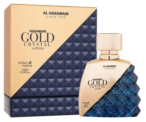 Al Haramain Gold Crystal Sapphire Extrait De Parfum 100ml Unisex