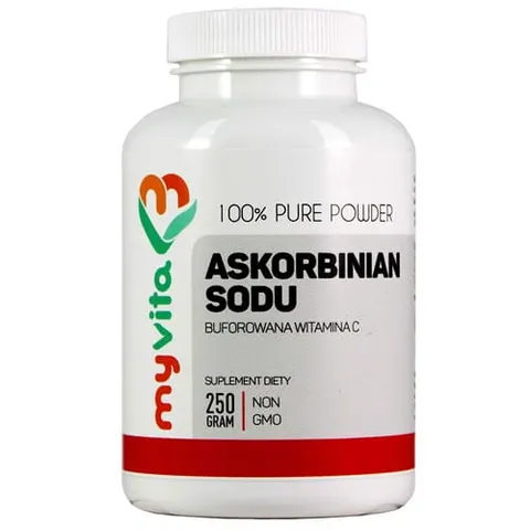 MyVita Askorbinian sodu Buforowana Witamina C proszek (250g)