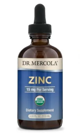 Cynk Zinc 115 ml Dr. Mercola